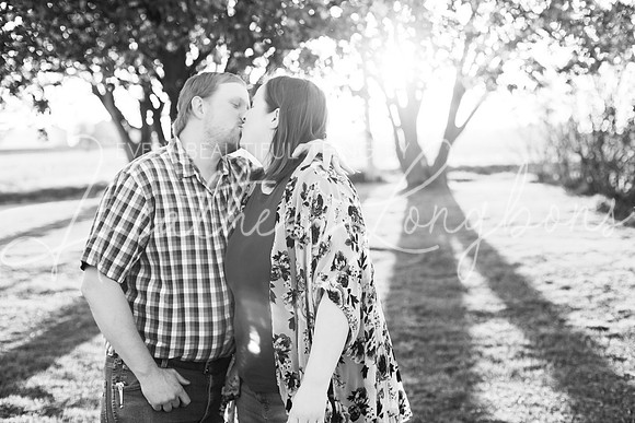 Miller Baby 2 Announcement-30BW