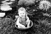 Cochren Twins One Year-5BW