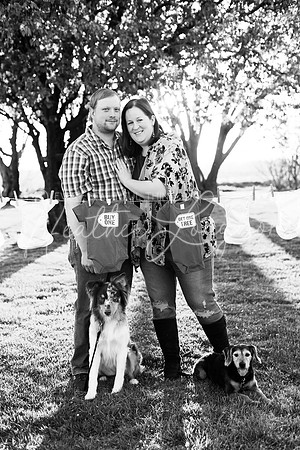Miller Baby 2 Announcement-10BW