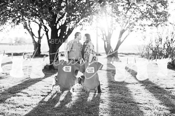 Miller Baby 2 Announcement-18BW
