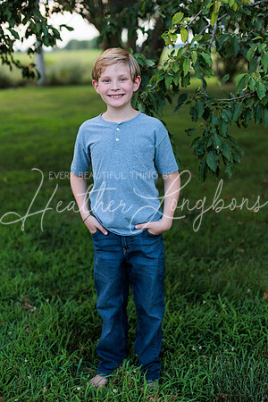 Forrest 6 months + family photos-88