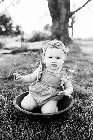 Cochren Twins One Year-35BW