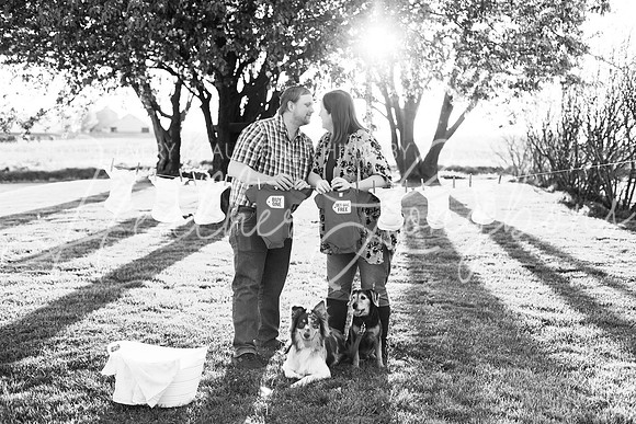 Miller Baby 2 Announcement-5BW