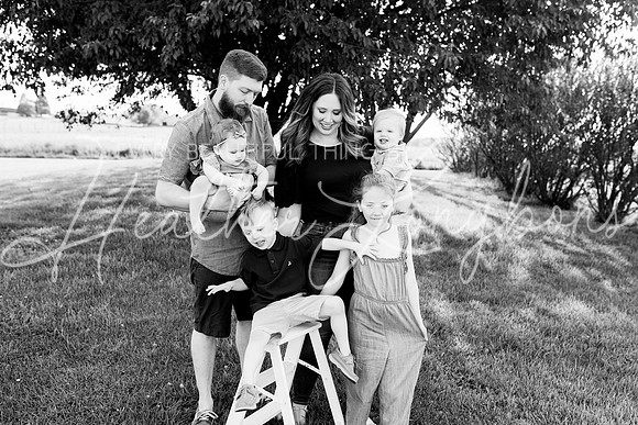 Cochren Twins One Year-67BW