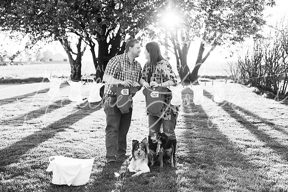 Miller Baby 2 Announcement-4BW
