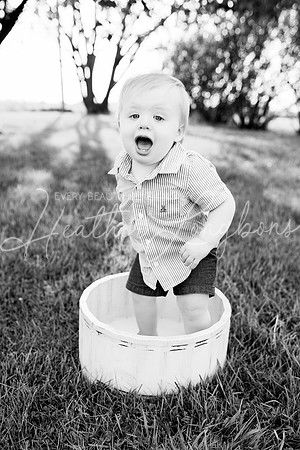 Cochren Twins One Year-109BW