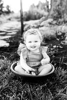 Cochren Twins One Year-3BW