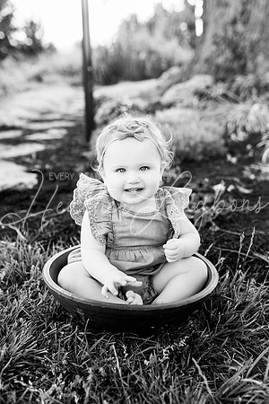 Cochren Twins One Year-3BW
