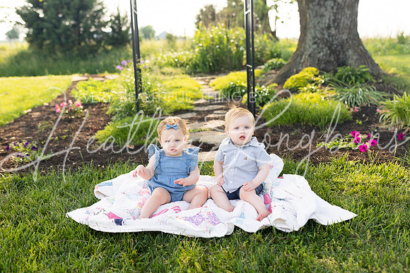 Cochren Twins One Year-16