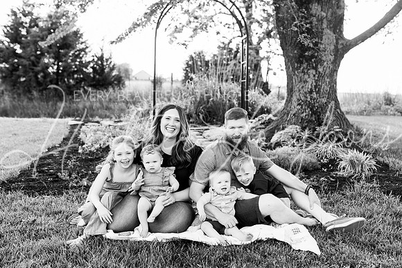 Cochren Twins One Year-23BW