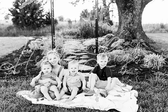 Cochren Twins One Year-22BW