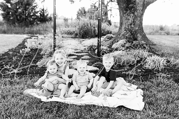 Cochren Twins One Year-21BW