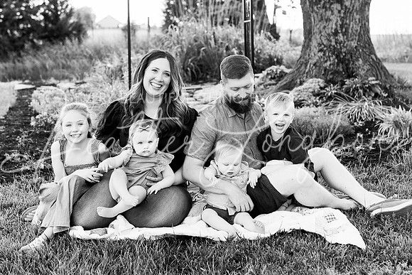 Cochren Twins One Year-26BW