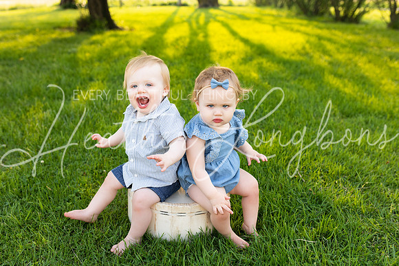 Cochren Twins One Year-93