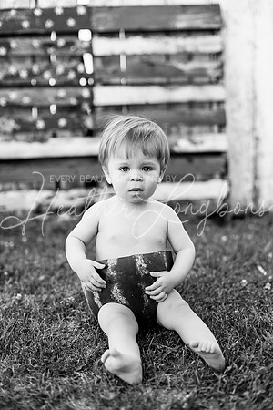 Ollie one year-14BW