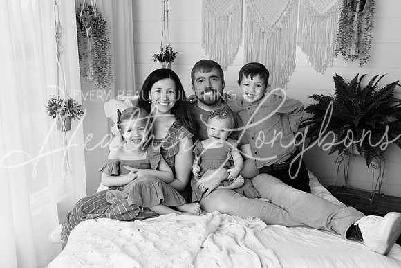 Harris Family-1BW