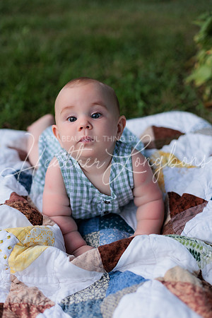 Forrest 6 months + family photos-101