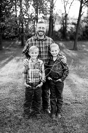 Van Matre family 2023-14BW