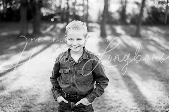 Van Matre family 2023-26BW