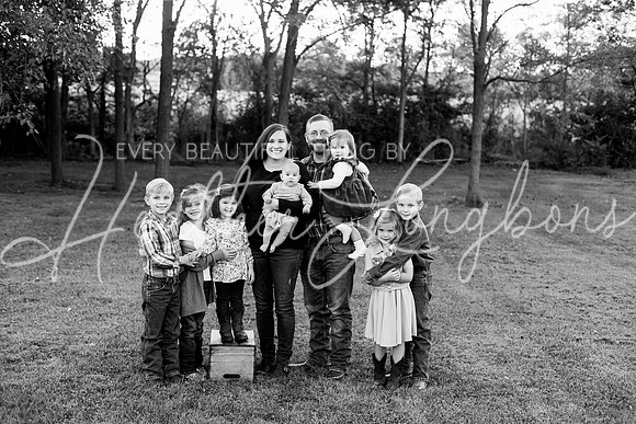 Van Matre family 2023-54BW