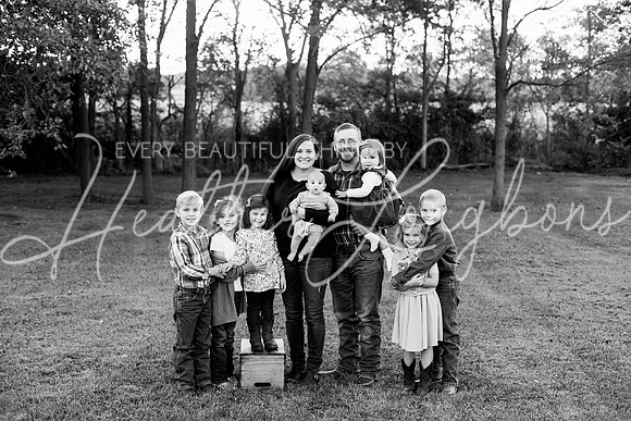 Van Matre family 2023-55BW