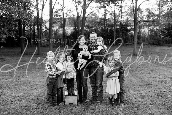 Van Matre family 2023-56BW