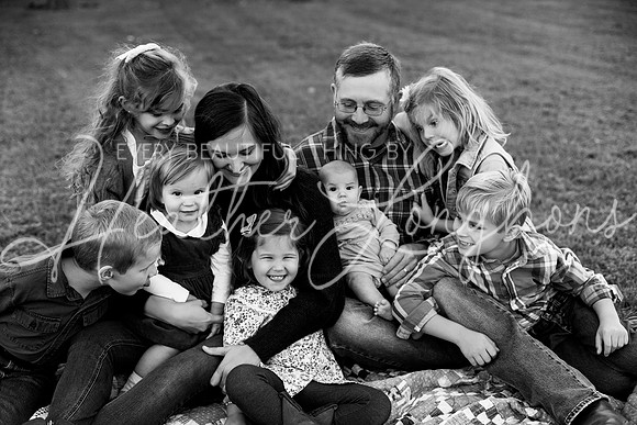 Van Matre family 2023-61BW