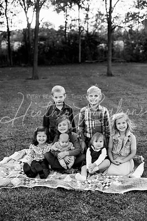 Van Matre family 2023-64BW