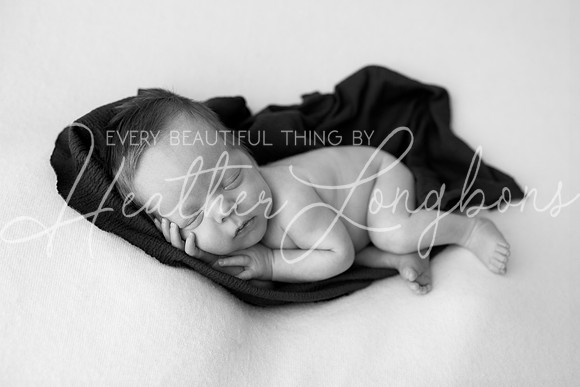 Taylor twins newborn session-11BW