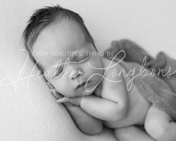 Taylor twins newborn session-14BW