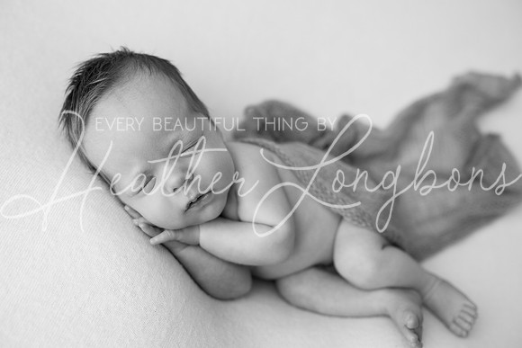 Taylor twins newborn session-13BW