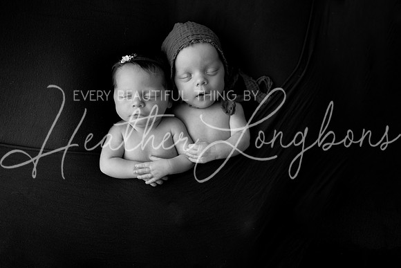 Taylor twins newborn session-20BW
