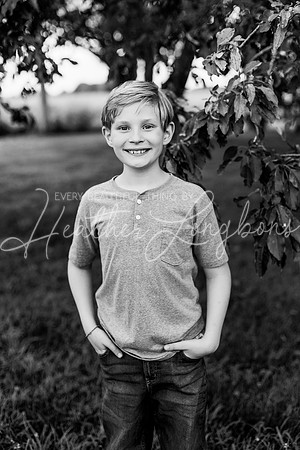 Forrest 6 months + family photos-87BW