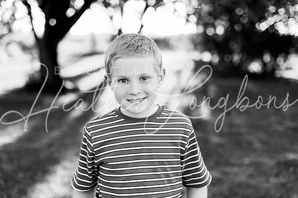Van Matre family 2024-31BW