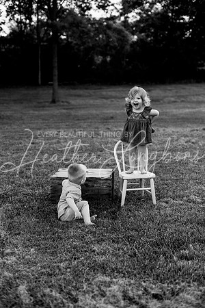 Cochren Twins 2 years-132BW