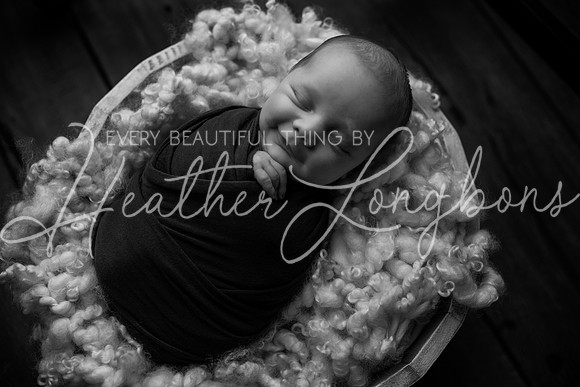 Jackson newborn-10BW