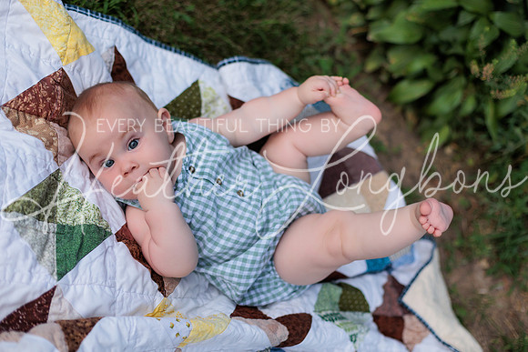 Forrest 6 months + family photos-108