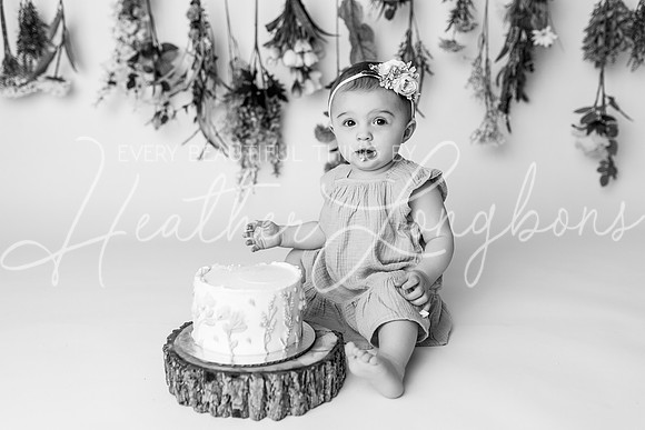 Ember cake smash-12BW
