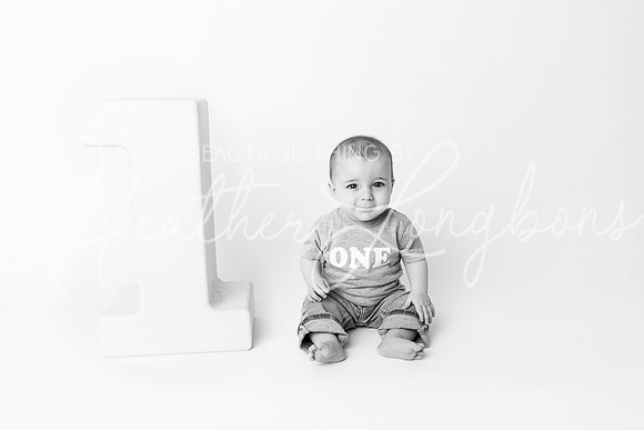 Ari One Year-1BW