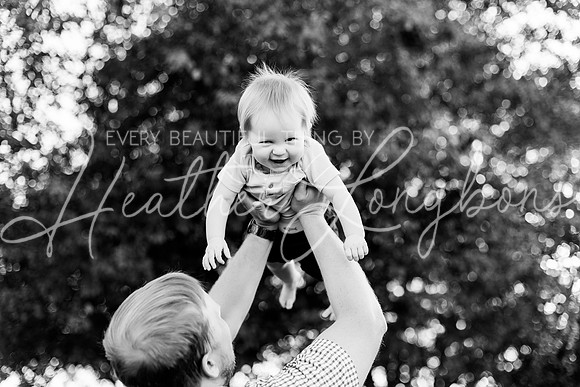 Ollie one year-6BW
