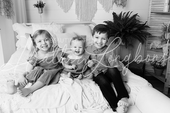 Harris Family-2BW