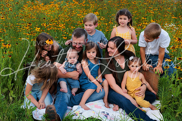 Forrest 6 months + family photos-54