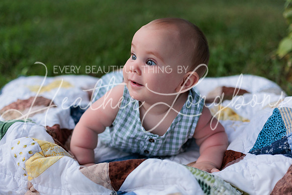 Forrest 6 months + family photos-104