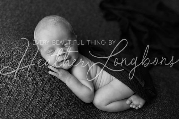 Dawson newborn-8BW