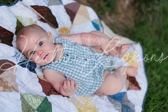 Forrest 6 months + family photos-111