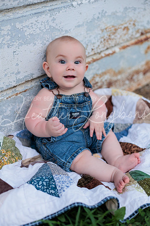 Forrest 6 months + family photos-119