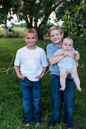 Forrest 6 months + family photos-94