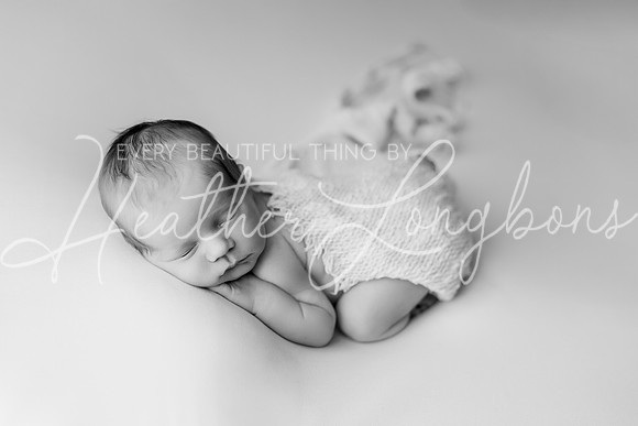 Forrest VanMatre Newborn-13BW