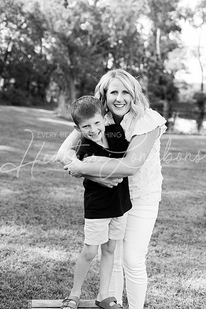 Mewes family-54BW