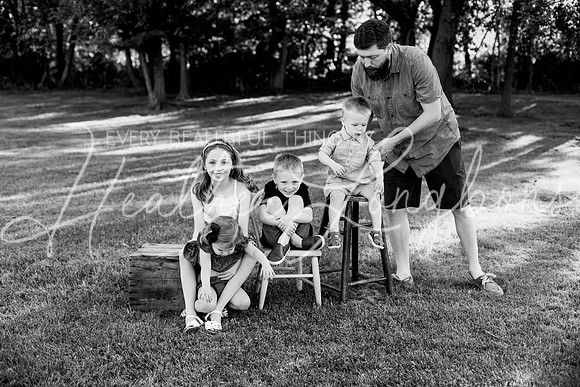 Cochren Twins 2 years-17BW